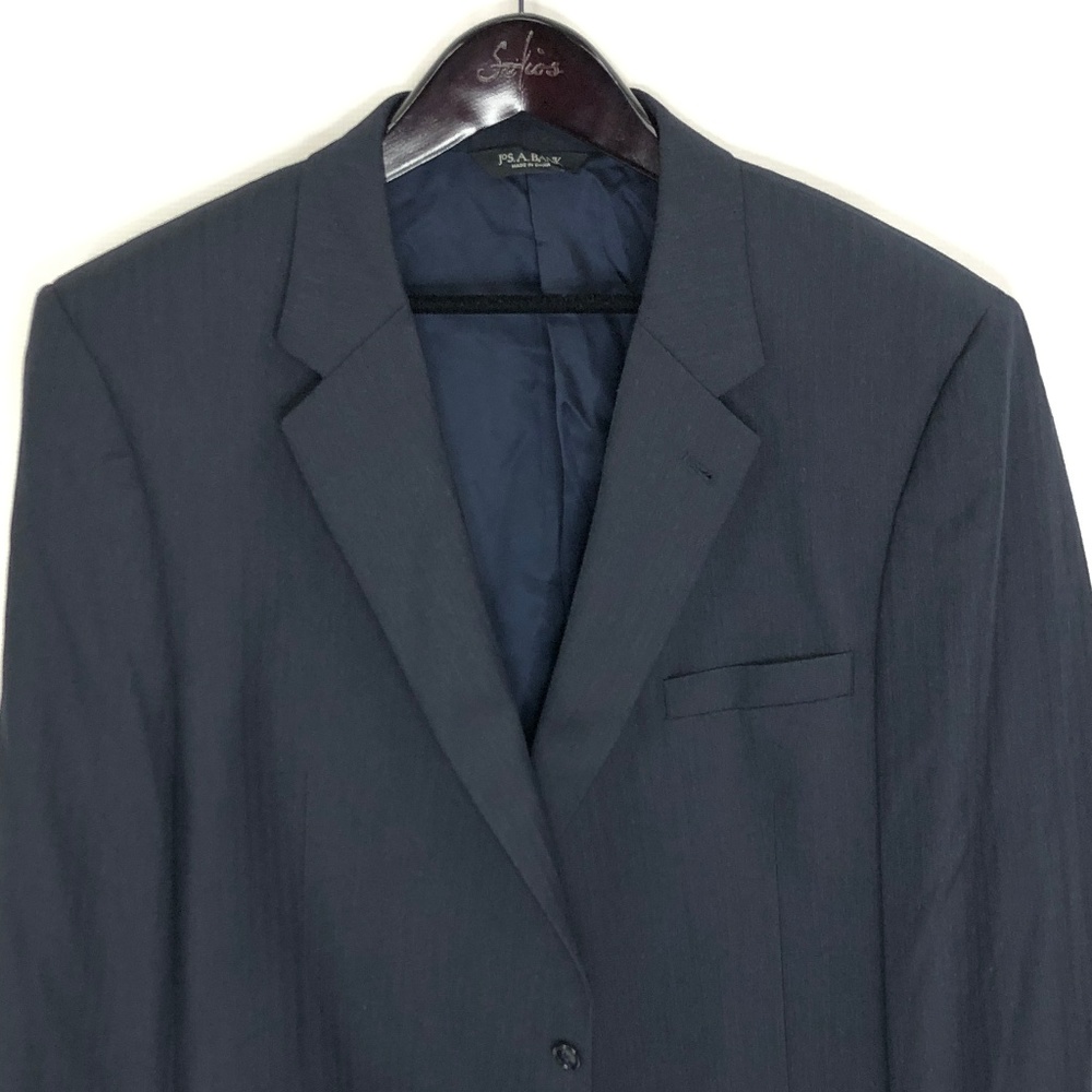 JOS. A. BANK Signature 50 L 2 Button Blazer Blue